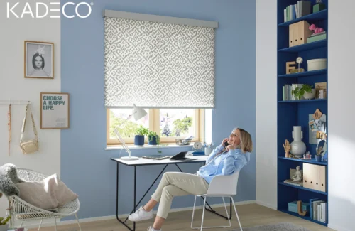 Rollos von KADECO als Sicht- und Sonnenschutz